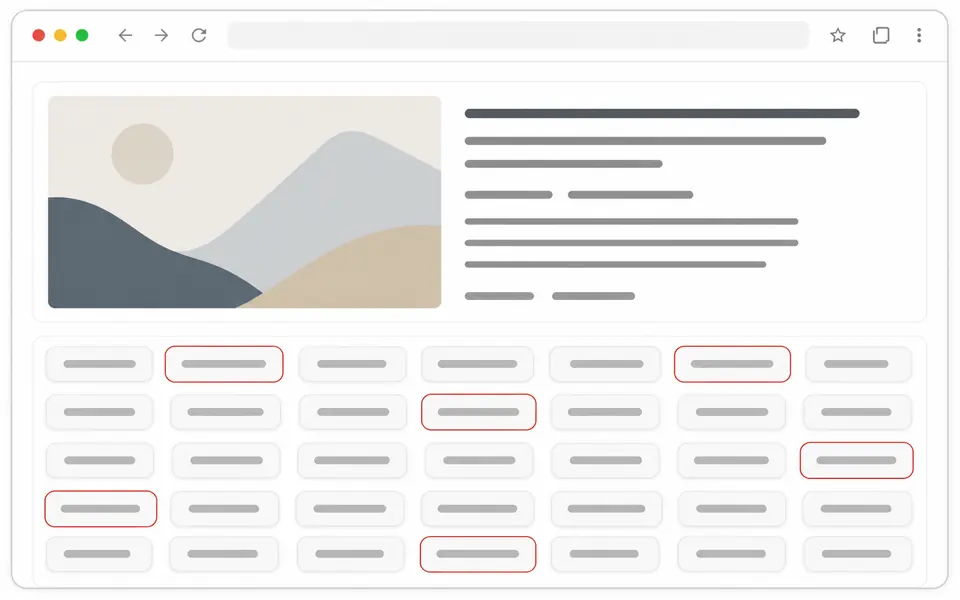 YouTube tag extractor result showing video metadata and selectable tag chips